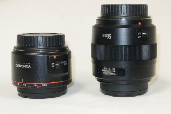 Обзор объективов YongNuo 50 mm F1.8 II и YN50mm F1.4: китайское &mdash; не значит худшее